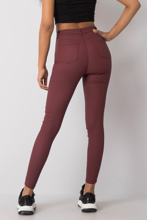 Mckenzie maroon vahatatud püksid