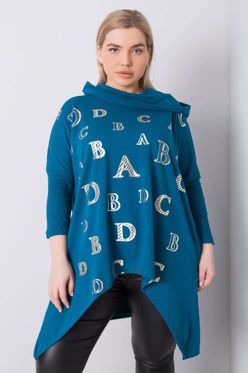 Aina Plus Size Marine Hoodie