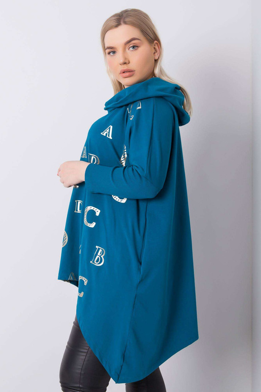 Aina Plus Size Marine Hoodie Aina Plus Size Marine Hoodie