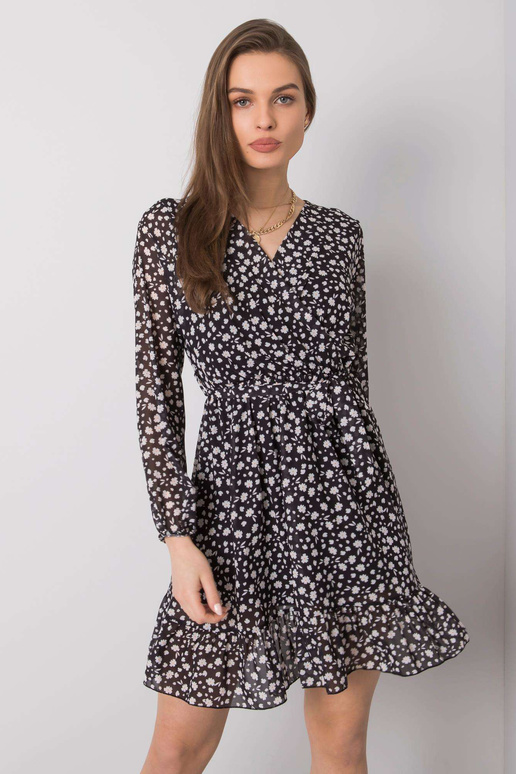 Must volangidega kleit Eunika OCH BELLA