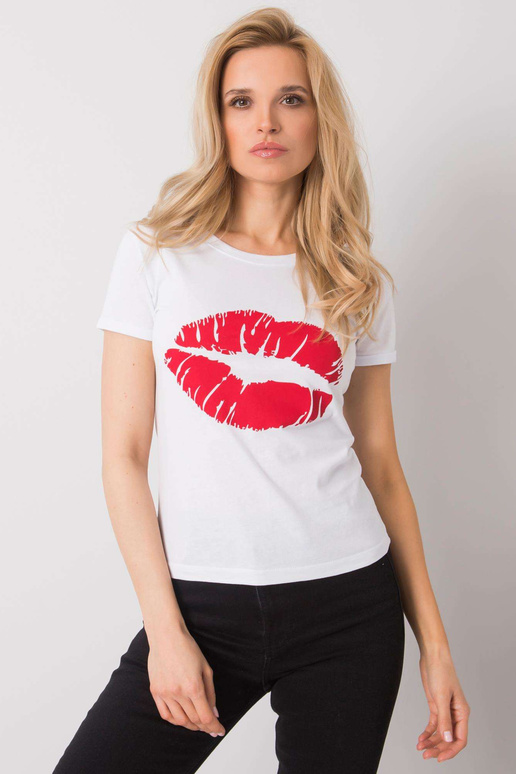 Valge T-särk trükiga Tiziana OCH BELLA