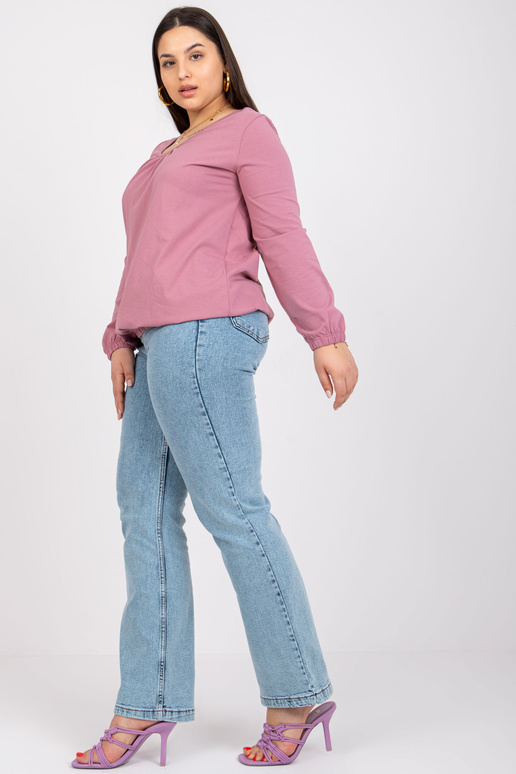 Hailey Dirty Pink Plus Size pikkade...