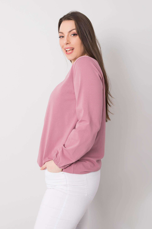 Hailey Dirty Pink Plus Size pikkade...