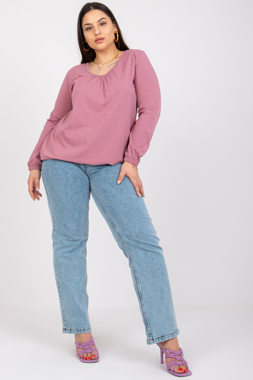 Hailey Dirty Pink Plus Size pikkade...