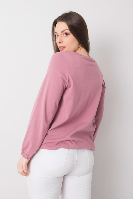 Hailey Dirty Pink Plus Size pikkade...