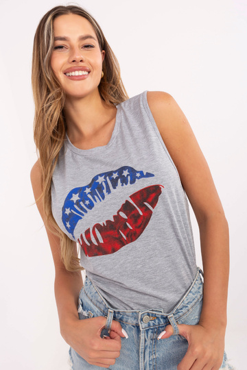 Hall topp trükiga Candela... 2