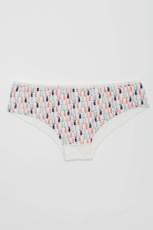 Valged puuvillased aluspüksid