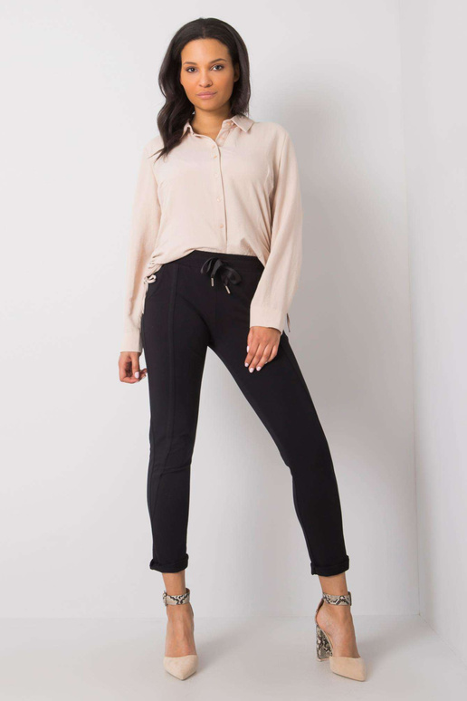 Hadley mustad dressipüksid