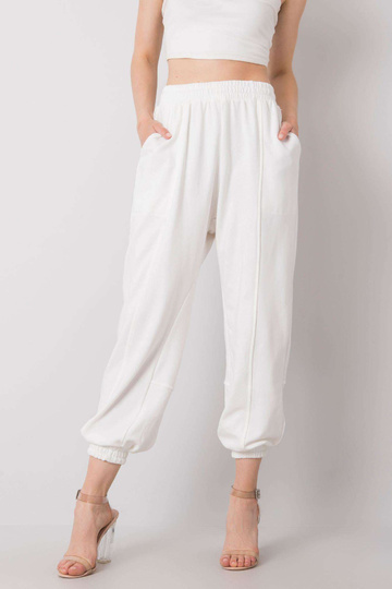 Valged juunikuu dressipüksid