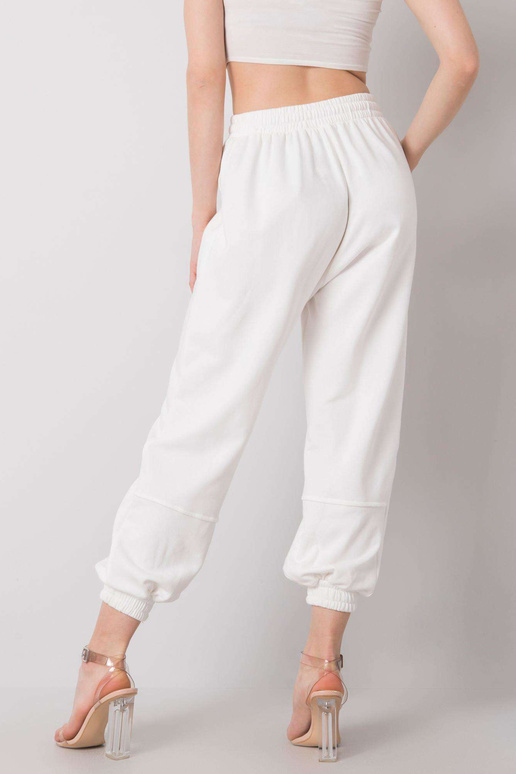 Valged juunikuu dressipüksid