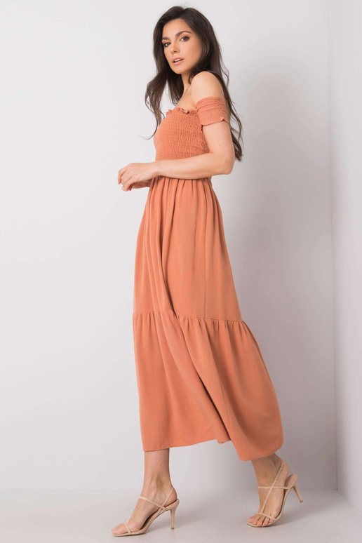 Oranž volangiga kleit Pallavi RUE PARIS