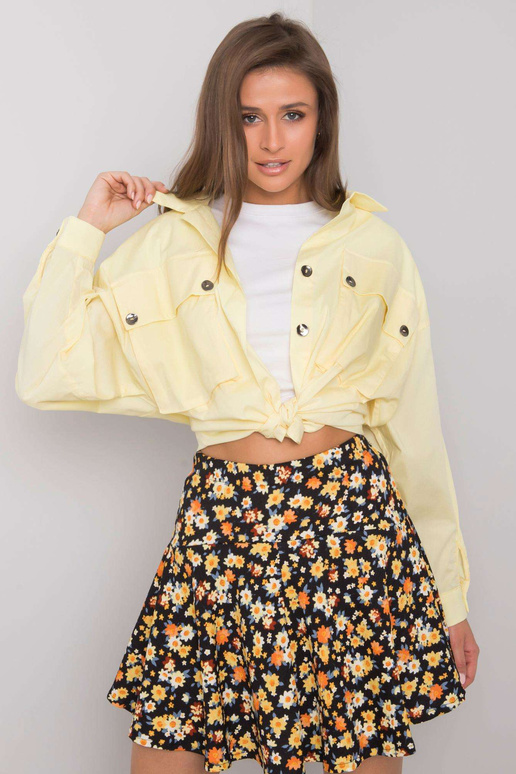 Kollane taskutega särk Elora RUE PARIS