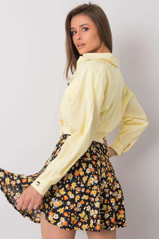 Kollane taskutega särk Elora RUE PARIS