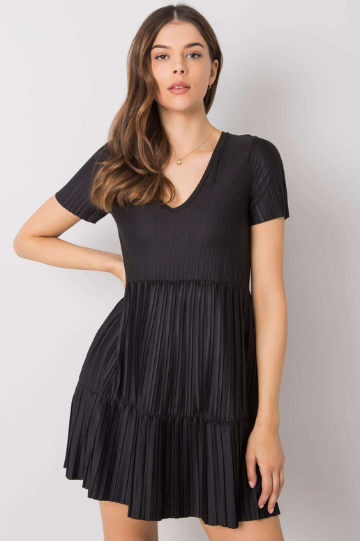 Must plisseeritud kleit Yazmin RUE PARIS