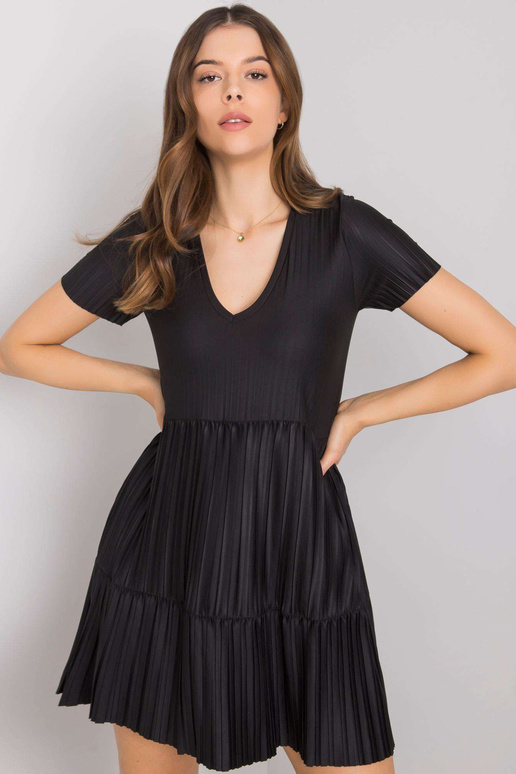 Must plisseeritud kleit Yazmin RUE PARIS