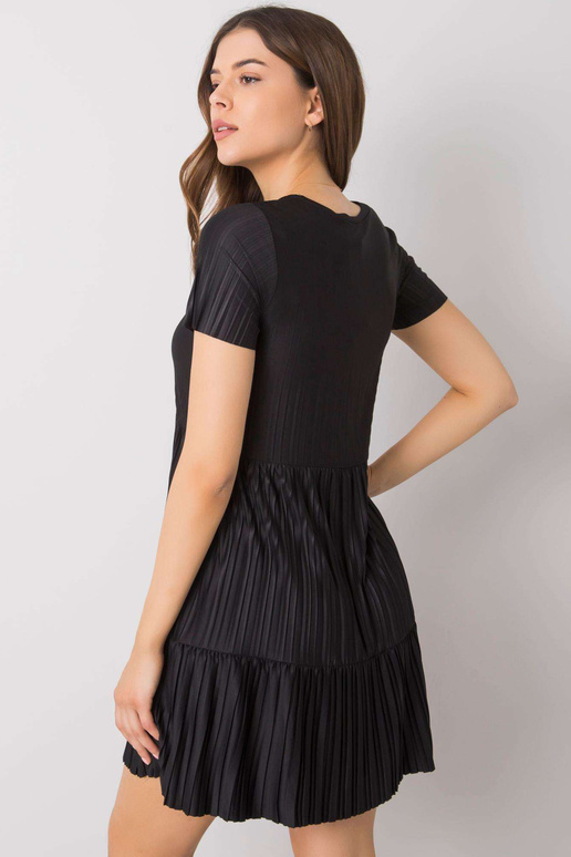 Must plisseeritud kleit Yazmin RUE PARIS