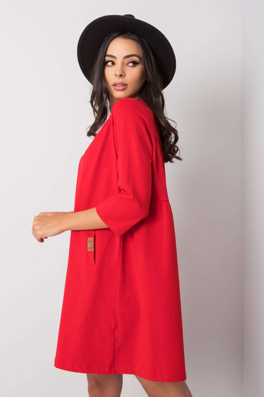 Dalenne vabaaja punane kleit