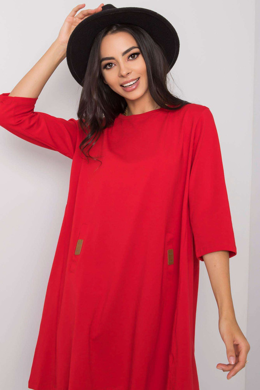 Dalenne vabaaja punane kleit