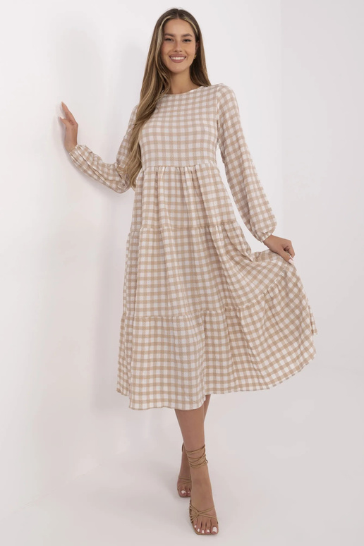 Beež ruuduline kleit Pasadena RUE PARIS Beež ruuduline kleit Pasadena RUE PARIS