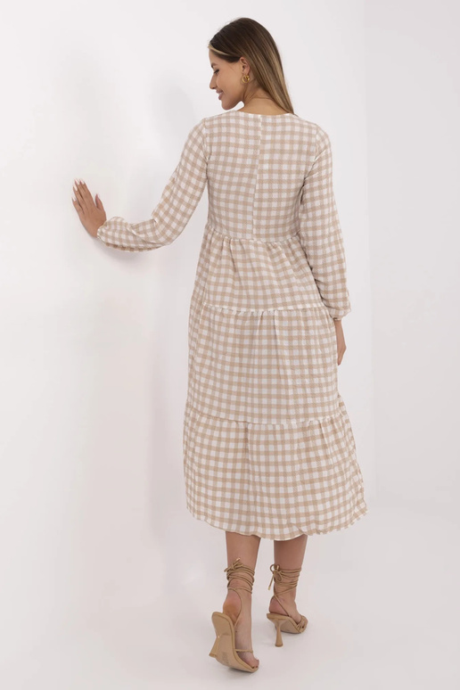 Beež ruuduline kleit Pasadena RUE PARIS Beež ruuduline kleit Pasadena RUE PARIS