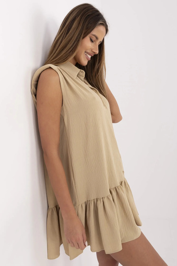 Beež volangiga kleit Odelia... 2