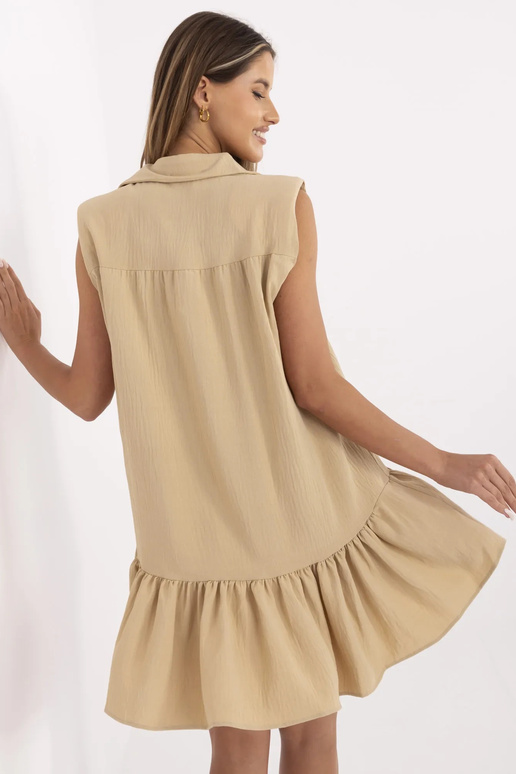 Beež volangiga kleit Odelia RUE PARIS