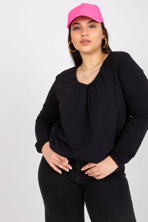 Hailey Black Plus Size pikkade...
