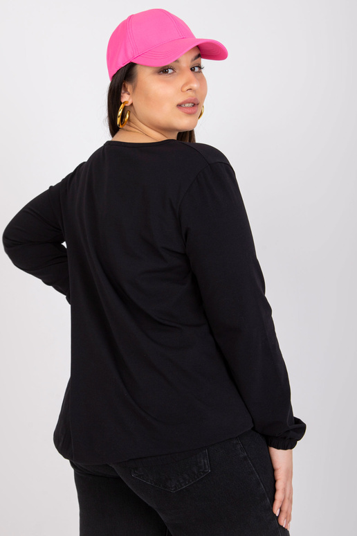 Hailey Black Plus Size pikkade...