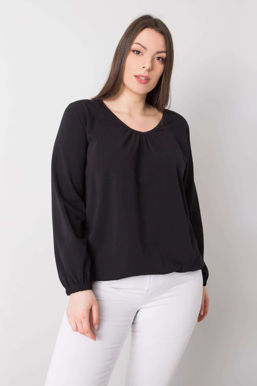 Hailey Black Plus Size pikkade...