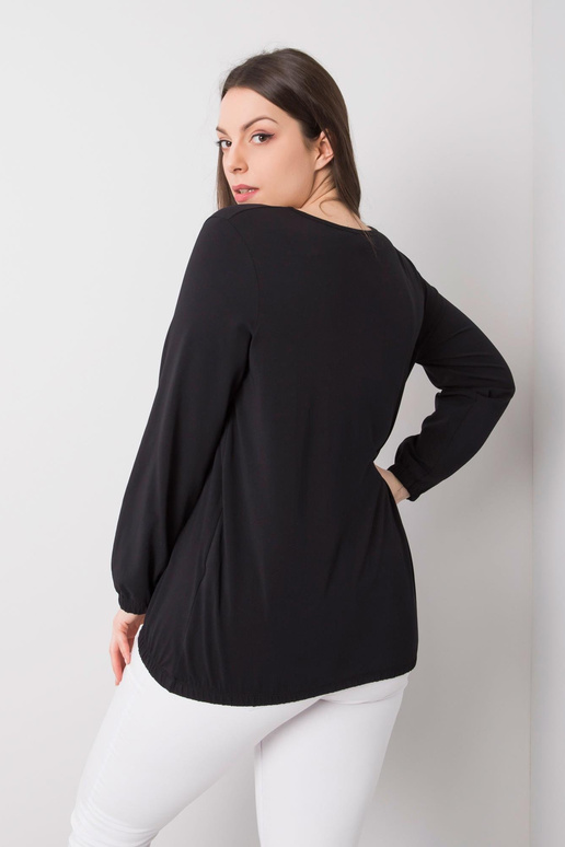 Hailey Black Plus Size pikkade...