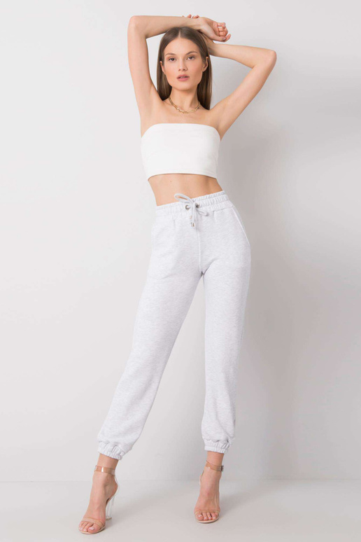 Helehallid melanžpüksid Agueda RUE PARIS Helehallid melanžpüksid Agueda RUE PARIS