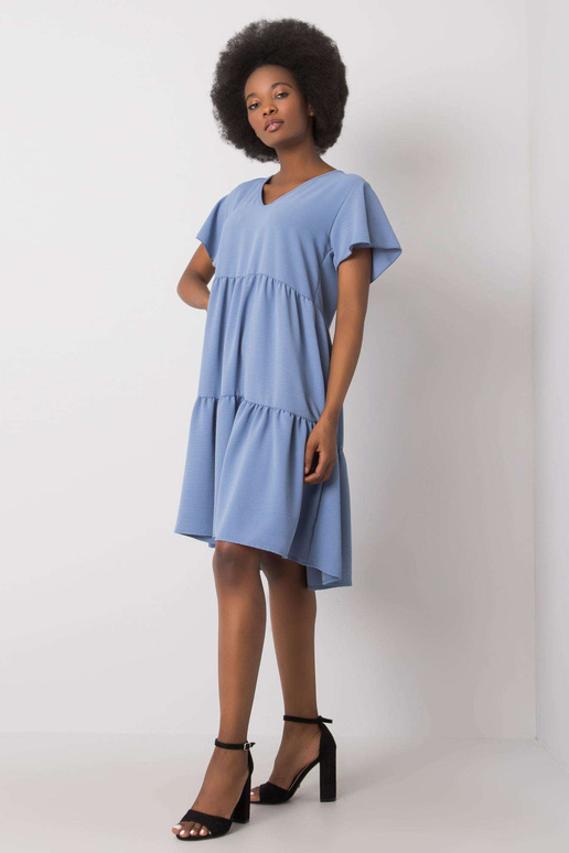 Sinine volang kleit Manette RUE PARIS