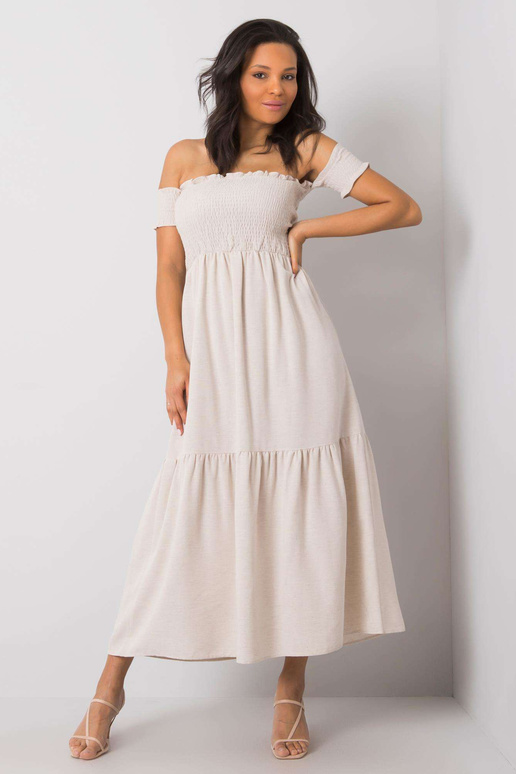 Beež volangiga kleit Pallavi RUE PARIS