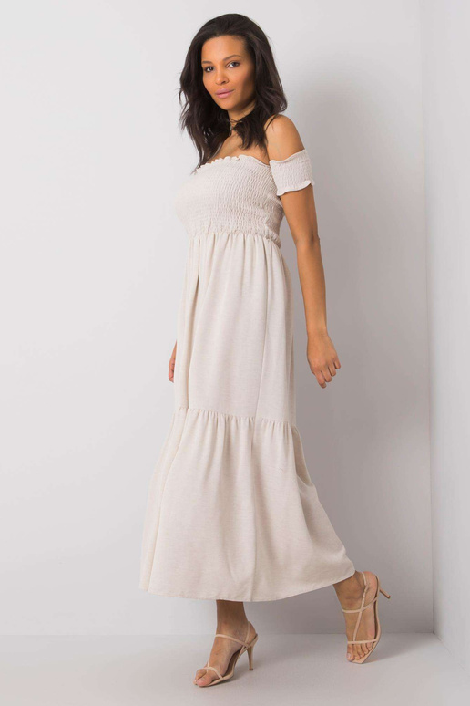 Beež volangiga kleit Pallavi RUE PARIS