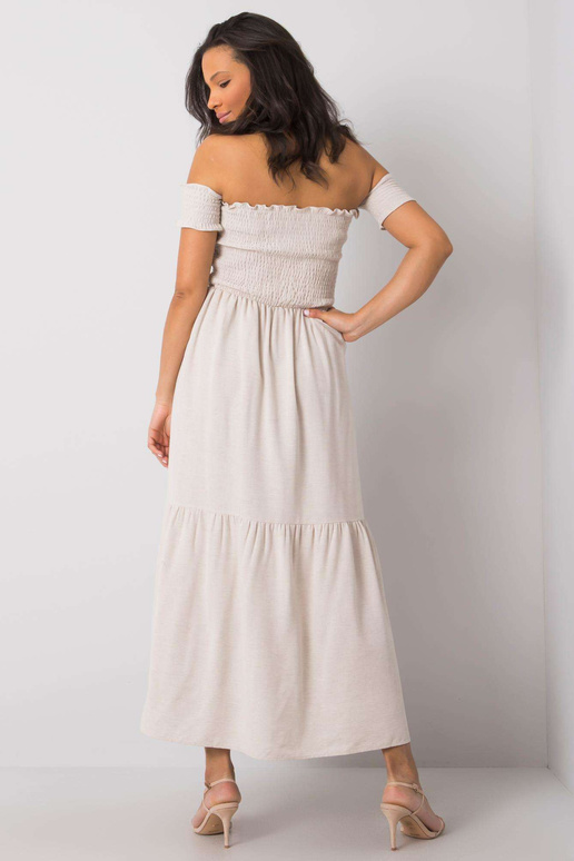 Beež volangiga kleit Pallavi RUE PARIS