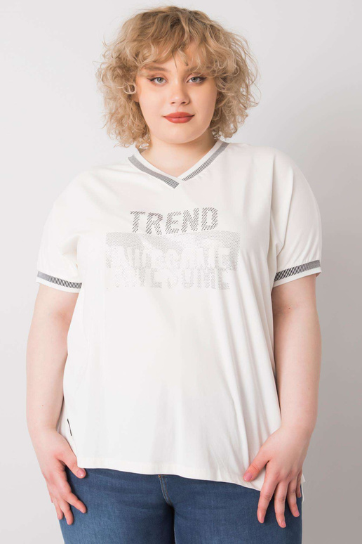 Valge pluss suuruses Billi...