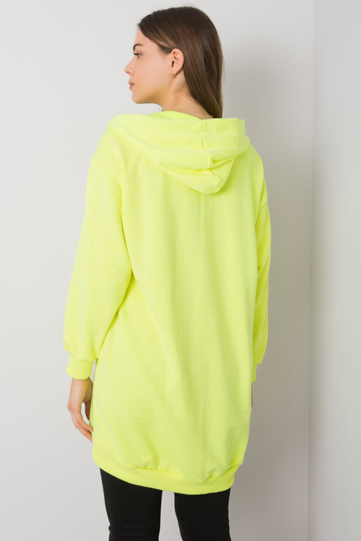 Fluo Yellow Hoodie Olive Fluo Yellow Hoodie Olive
