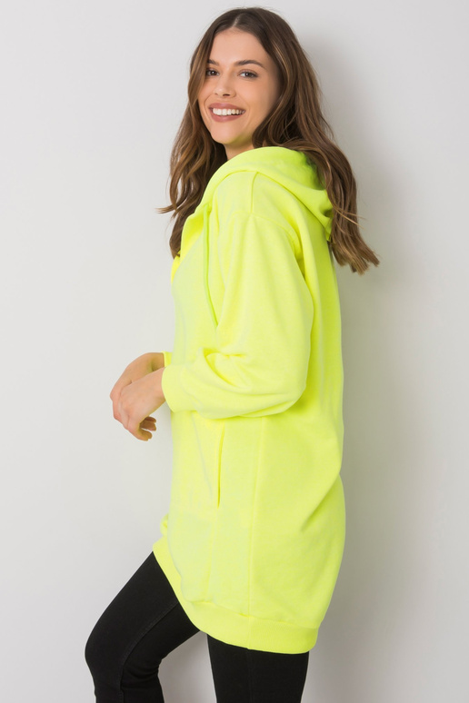Fluo Yellow Hoodie Olive Fluo Yellow Hoodie Olive