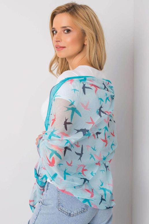 Sinine trükiga sall