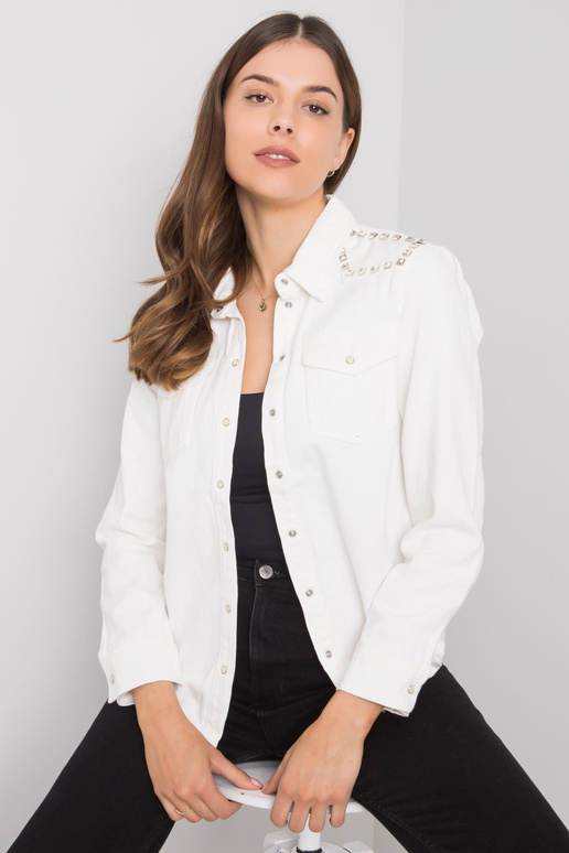 Anneka valge teksasärk