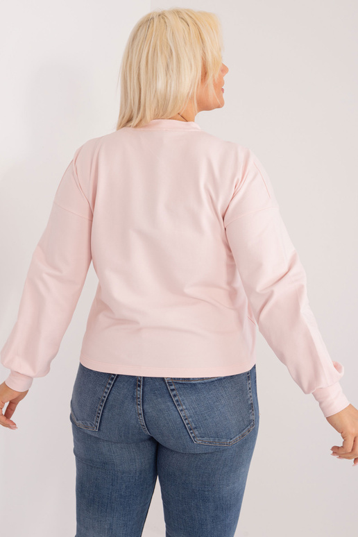 Heleroosa pluss suuruses dressipluus...