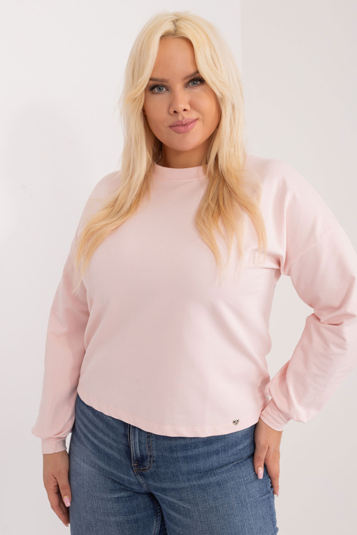 Heleroosa pluss suuruses dressipluus...