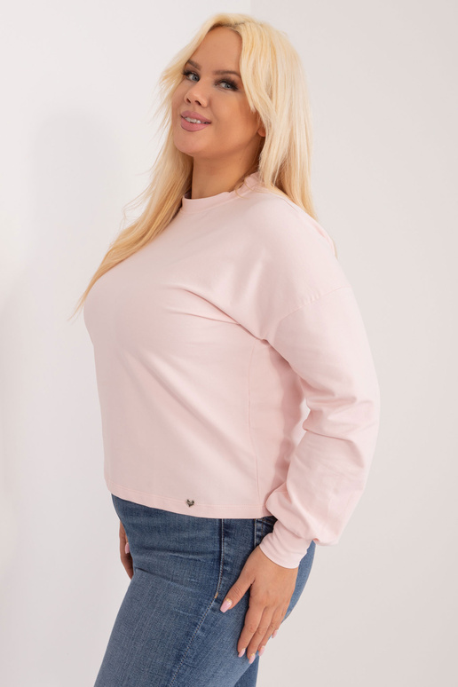 Heleroosa pluss suuruses dressipluus...