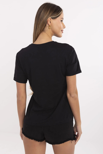 Must Kadi puuvillane T-särk