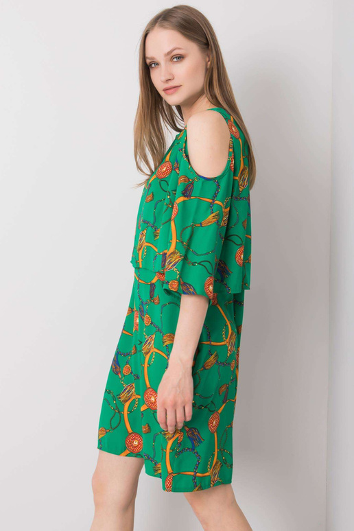 Roheline printidega kleit Maresol RUE...