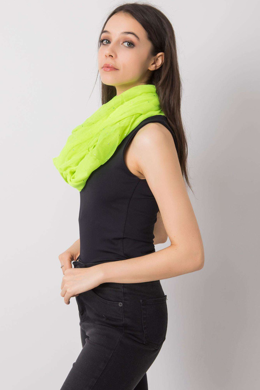 Fluo kollane läikiva aplikatsiooniga...