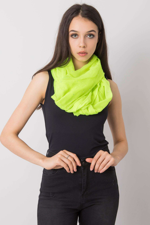 Fluo kollane läikiva aplikatsiooniga...