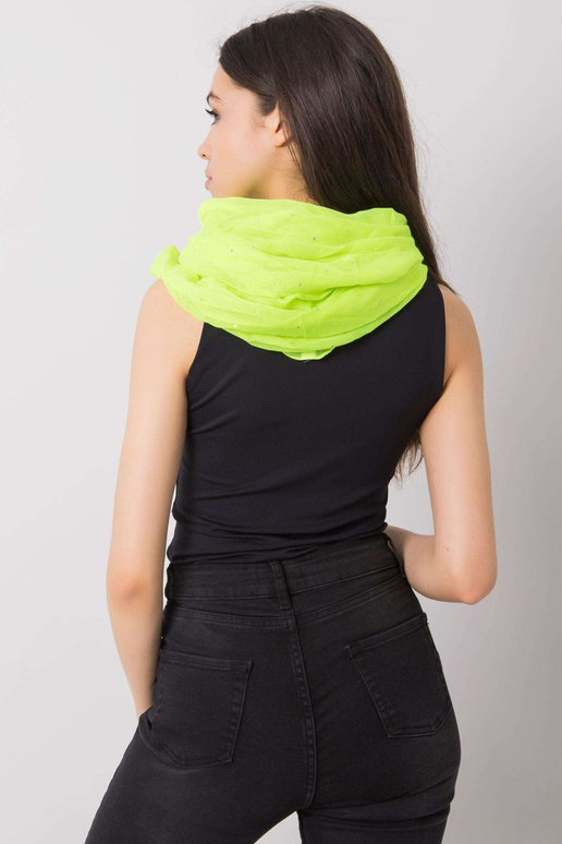 Fluo kollane läikiva aplikatsiooniga...