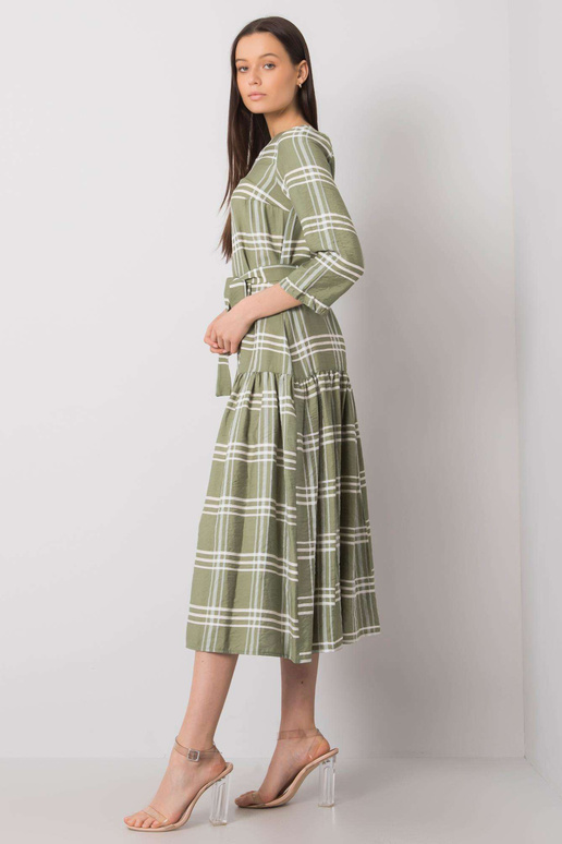 Giana Roheline ruuduline kleit