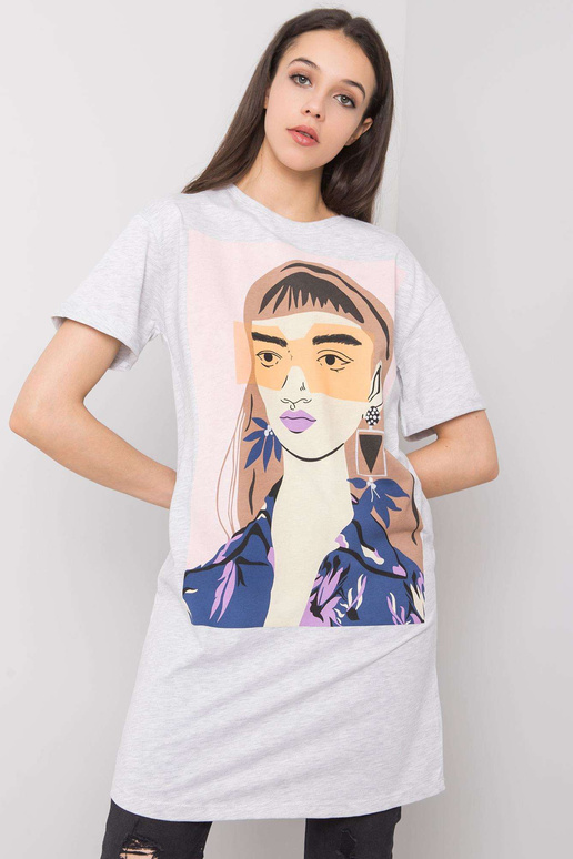 Helehall tuunika Circe SUBLEVEL trükiga